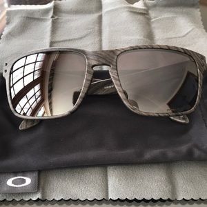 Oakley Holbrook Woodgrain Sunglasses